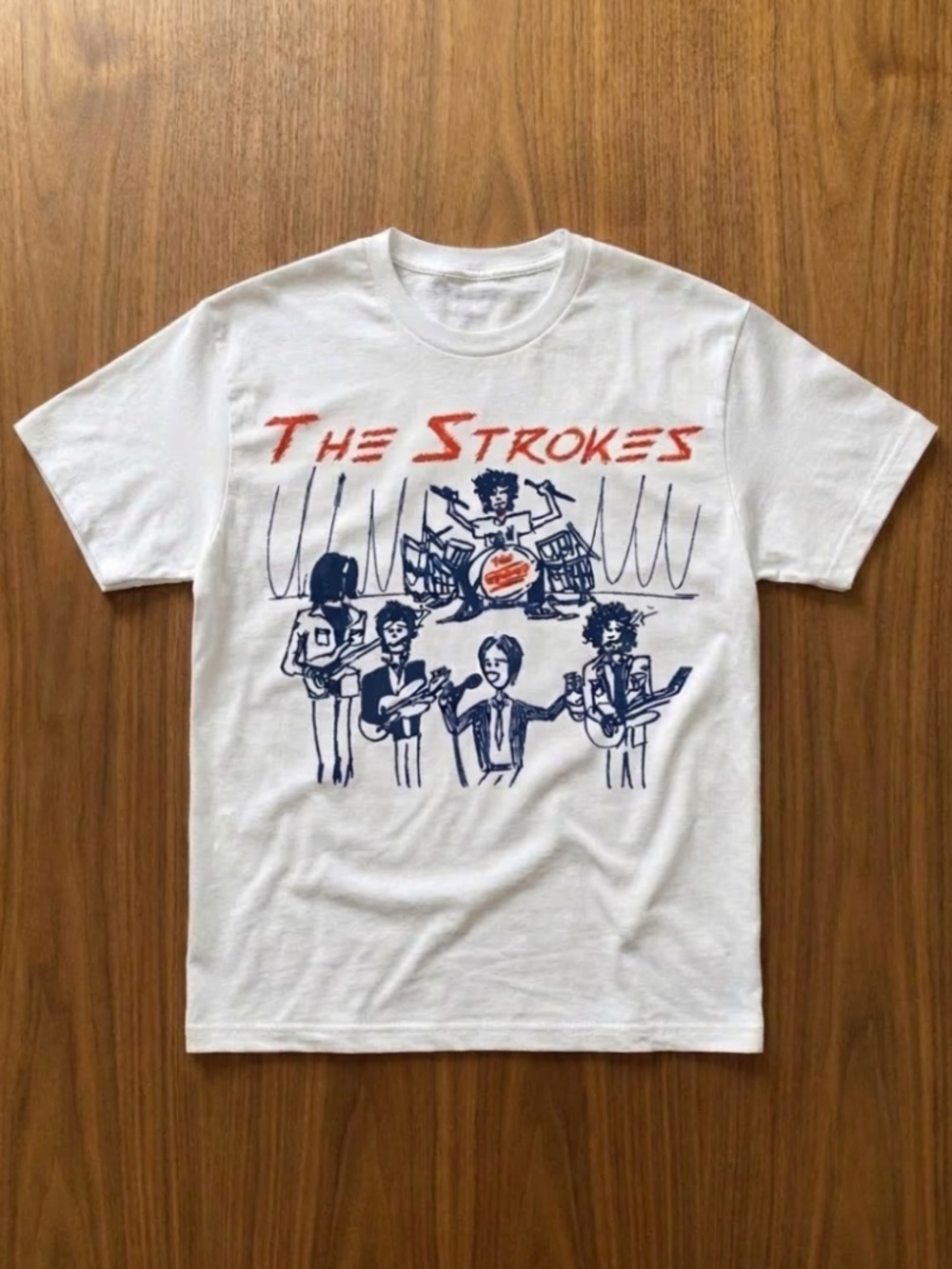 The Strokes T-Shirt, Indie Rock Band Graphic Shirt, Music Fan Tee